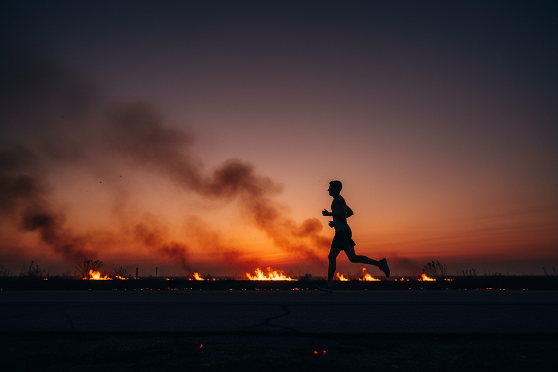 When the Flames Died Out, I Chose to Run