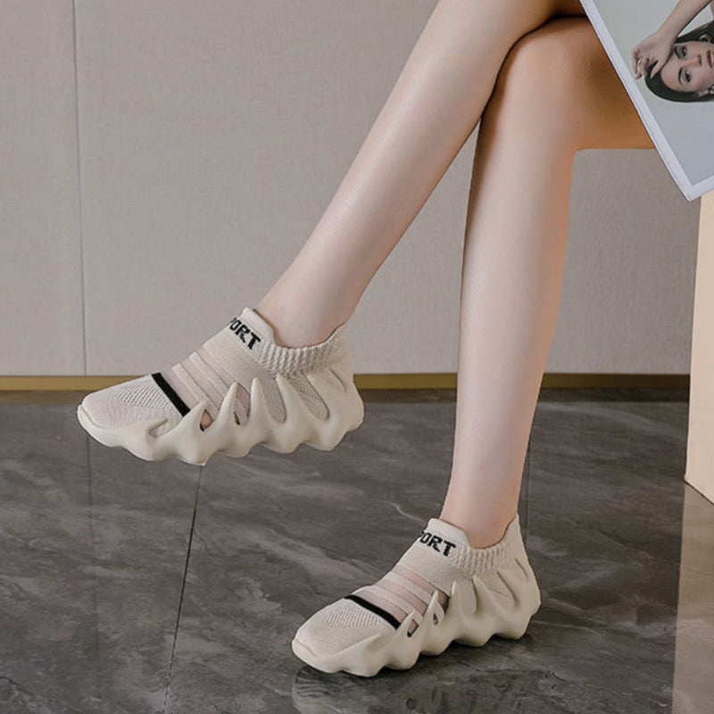 Women's 2026 Training Gym Shoes – Thick Sole Jump Rope Sneakers with Cushioned Lightweight Design for Yoga & Indoor Running