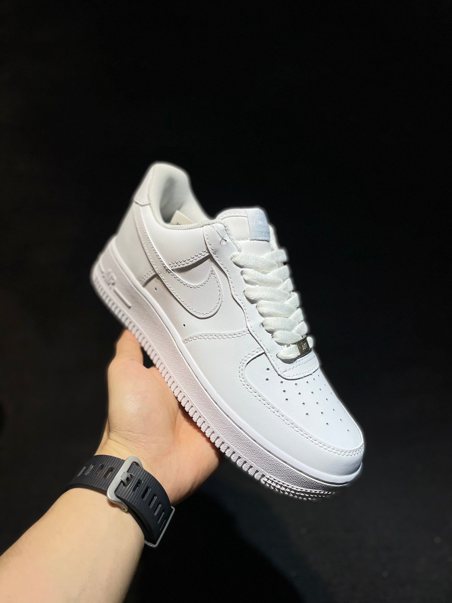 Men's Women's Air Force 1  White Trainers Causal Shoes