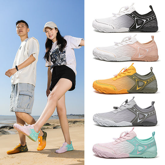 Unisex 2026 Wading Shoes – Five Fingers Outdoor Water Sneakers for Beach Swimming Hiking Climbing