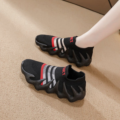 Women's 2026 Training Gym Shoes – Thick Sole Jump Rope Sneakers with Cushioned Lightweight Design for Yoga & Indoor Running