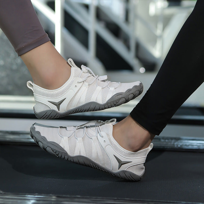 Unisex 2026 Indoor Training Shoes – Non Slip Pilates Yoga Sneakers with Cushioned Sole for Running & Gym