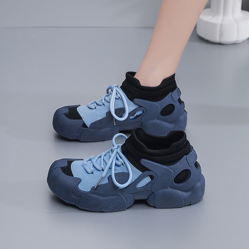 Women's Flyknit Sock Sneakers | Breathable Lightweight Anti-Slip Running Shoes