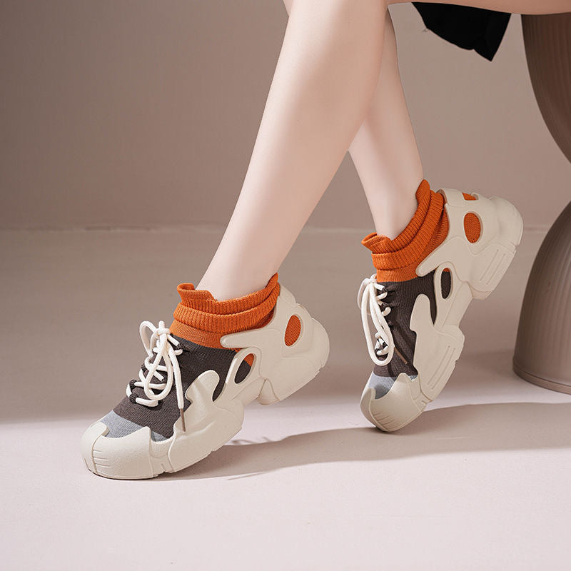 Women's Flyknit Sock Sneakers | Breathable Lightweight Anti-Slip Running Shoes